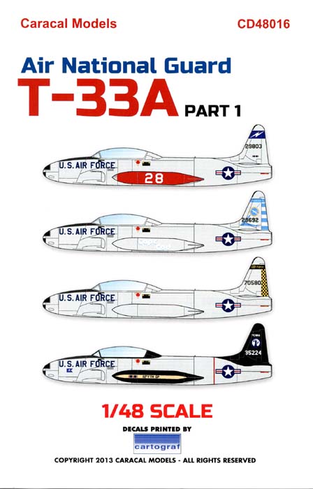 CD48016 Air National Guard T-33A Part 1