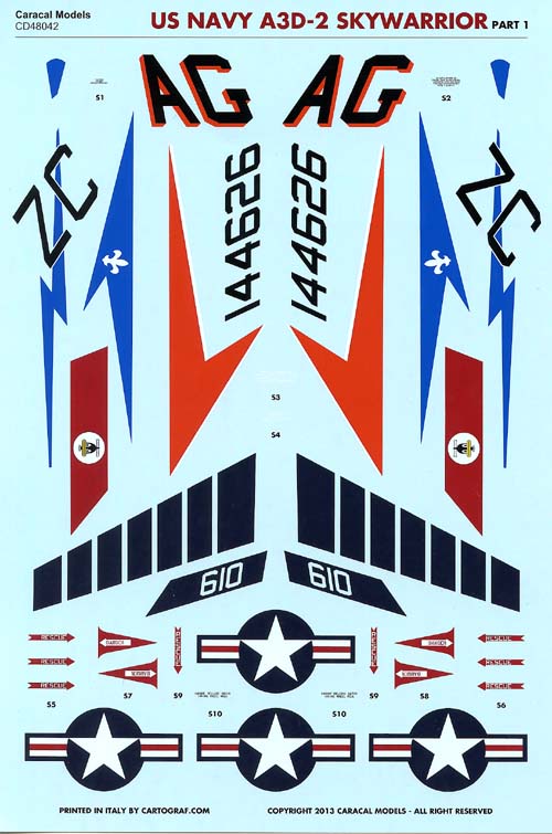CD48042 US Navy A3D-2 Skywarrior - Part 1