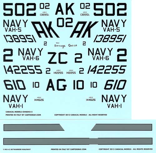 CD48042 US Navy A3D-2 Skywarrior - Part 1