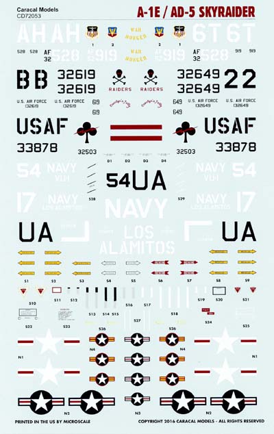 CD72053 A-1E / AD-5 Skyraider