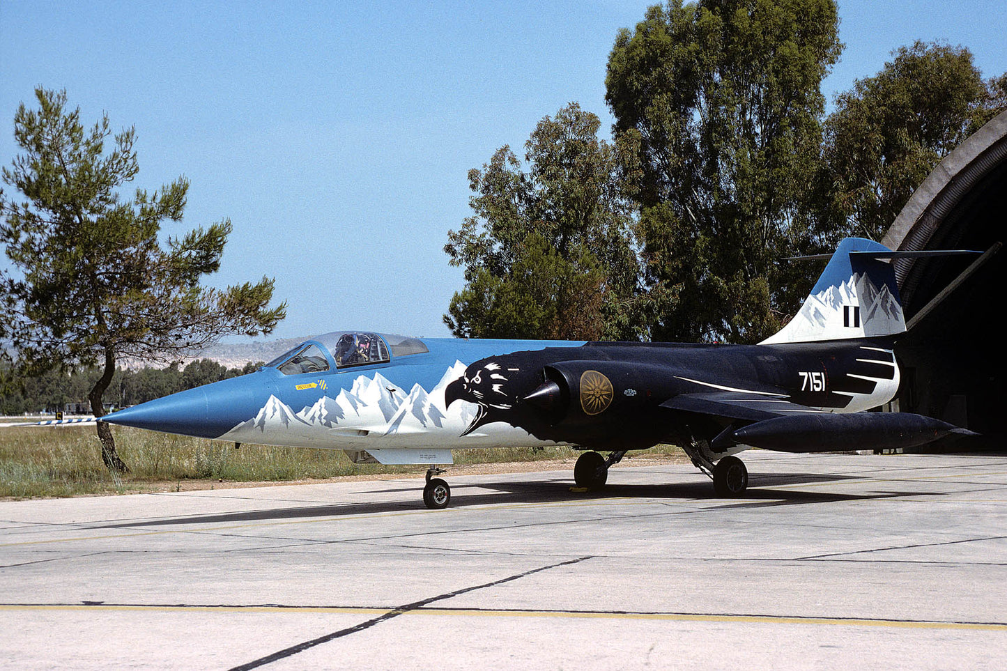 CSL06122 F-104G STARFIGHTER 7151 'Mount Olympo'