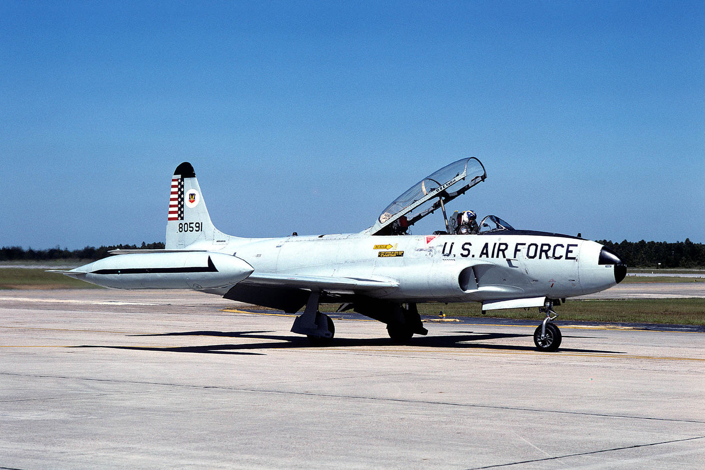 CSL06754 T-33A SHOOTING STAR 58-0591