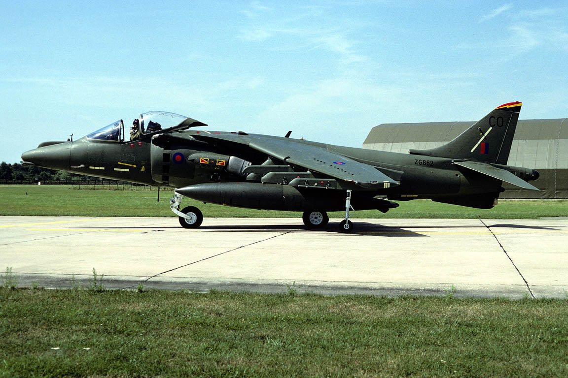 CSL07874 Harrier GR7 ZG862/CO