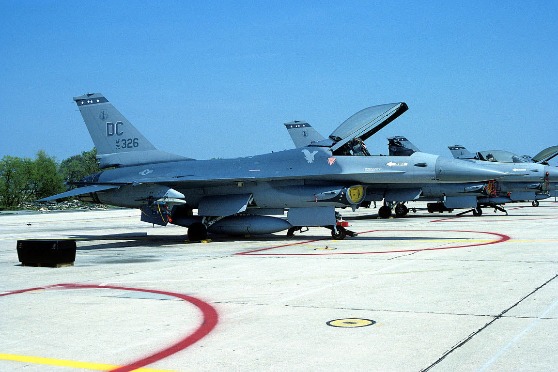 CSL08093 F-16A FIGHTING FALCON 79-0326/DC