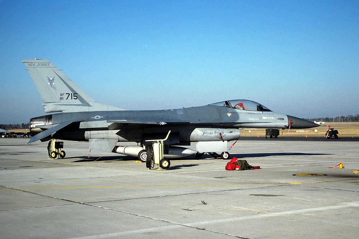 CSL08107 F-16A FIGHTING FALCON 81-0715