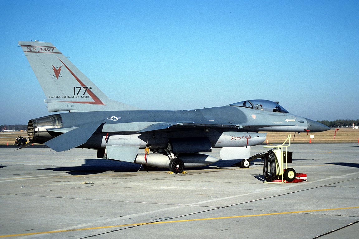 CSL08110 F-16A FIGHTING FALCON 81-0711