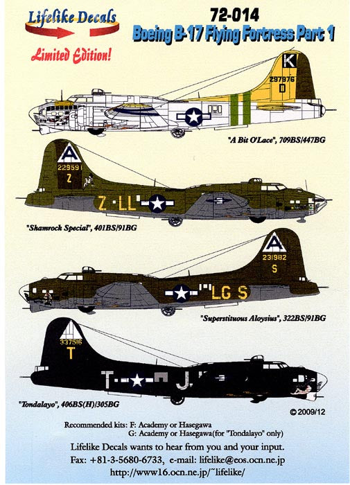 LIF072-0014 Boeing B-17F/B-17G Flying Fortress Part One