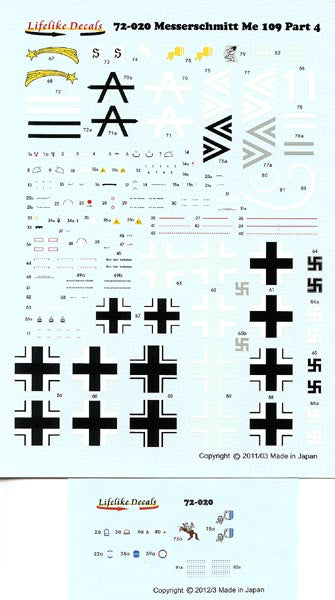 LIF072-0020 Messerschmitt Bf 109 Part 4