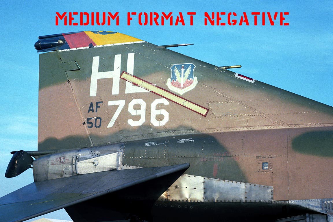 NE000266 F-4D PHANTOM II 65-0796/HL Tail shot