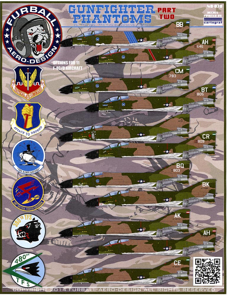 FUR048-030 F-4C/D GUNFIGHTER PHANTOMS PART TWO