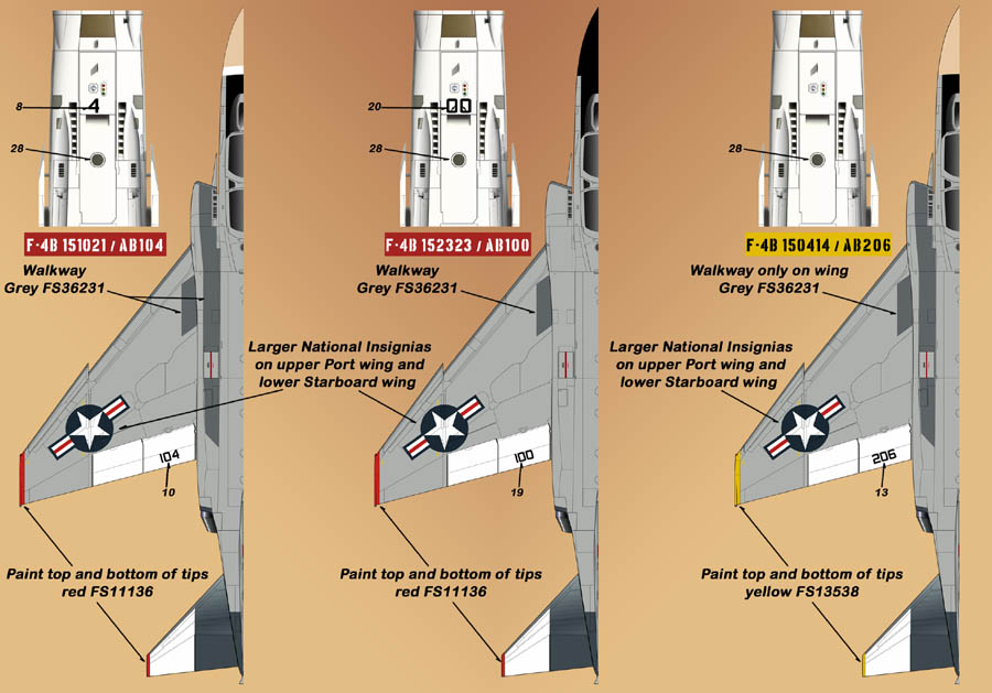 MH048-002 VF-14/VF-32 F-4B Phantoms of Vietnam War - Pt. Two