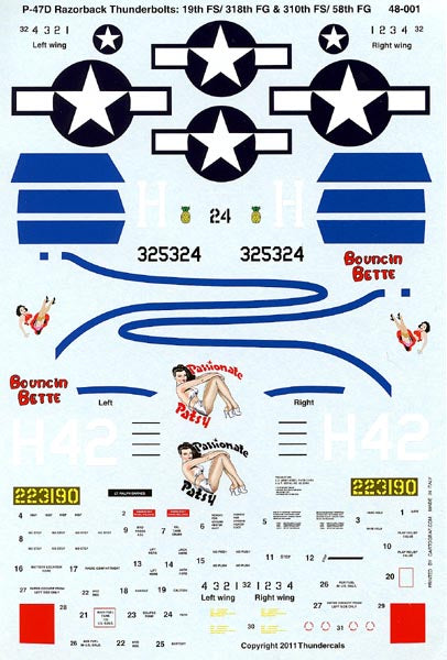 THU48-0001 P-47D Thunderbolt Part One