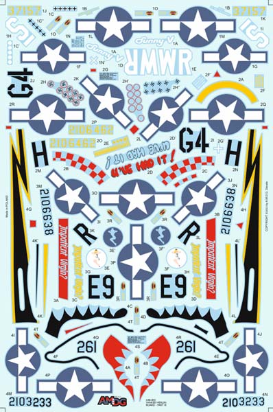 AMDG48-003 Yankee Merlin Roar! North-American P-51 Mustangs of 1939-45 USAAF units Part 3