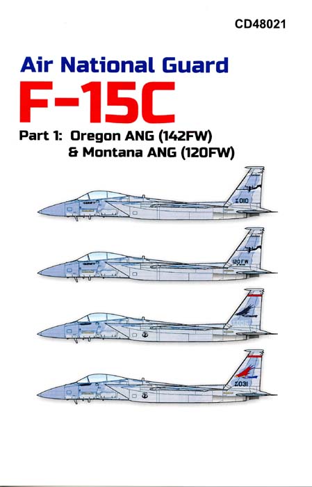 CD48021 Air National Guard F-15 Eagle - Part 1
