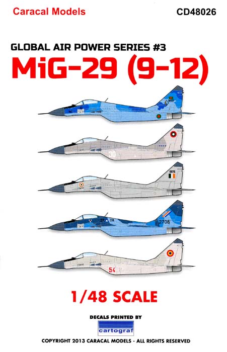 CD48026 Global Air Power Series #3: MiG-29 International