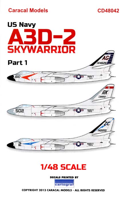 CD48042 US Navy A3D-2 Skywarrior - Part 1