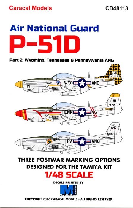 CD48113 Air National Guard P-51D Mustang - Part 2