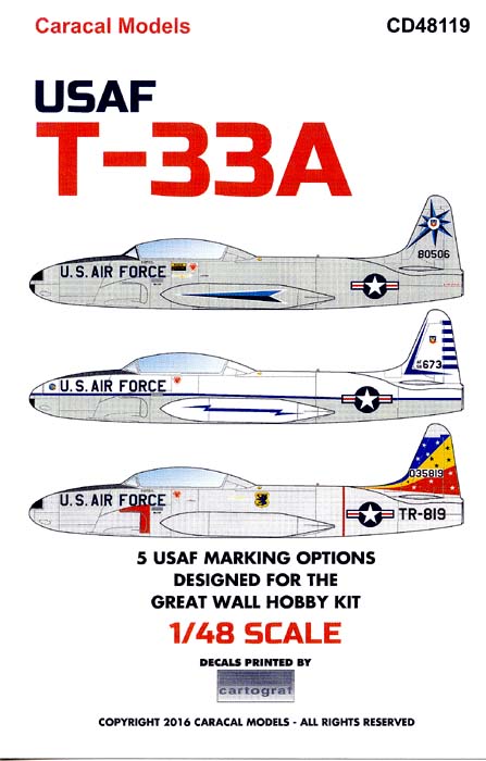 CD48119 USAF T-33A Shooting Star