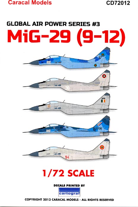 CD72012 Global Air Power Series #3: MiG-29 International