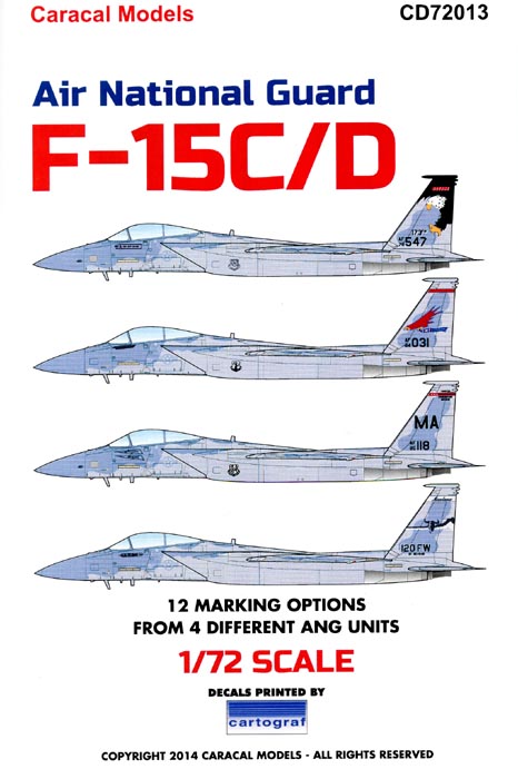 CD72013 Air National Guard F-15C Eagle