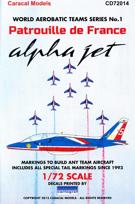 CD72014 Alpha Jet - Patrouille de France