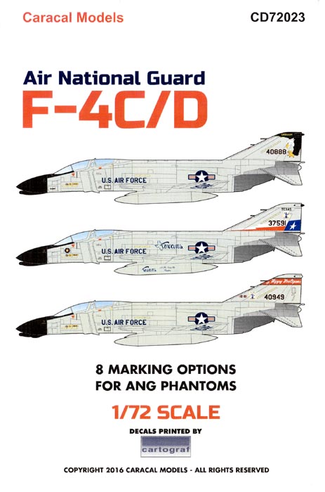 CD72023 Air National Guard F-4C/D