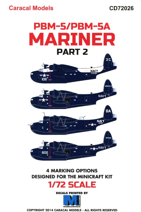 CD72026 PBM-5/PBM-5A Mariner - Part 2