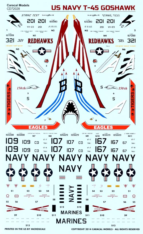 CD72028 US Navy T-45 Goshawk