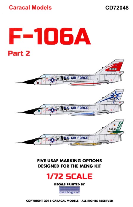 CD72048 USAF F-106A Delta Dart - Part 2