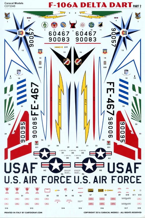 CD72048 USAF F-106A Delta Dart - Part 2