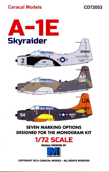 CD72053 A-1E / AD-5 Skyraider