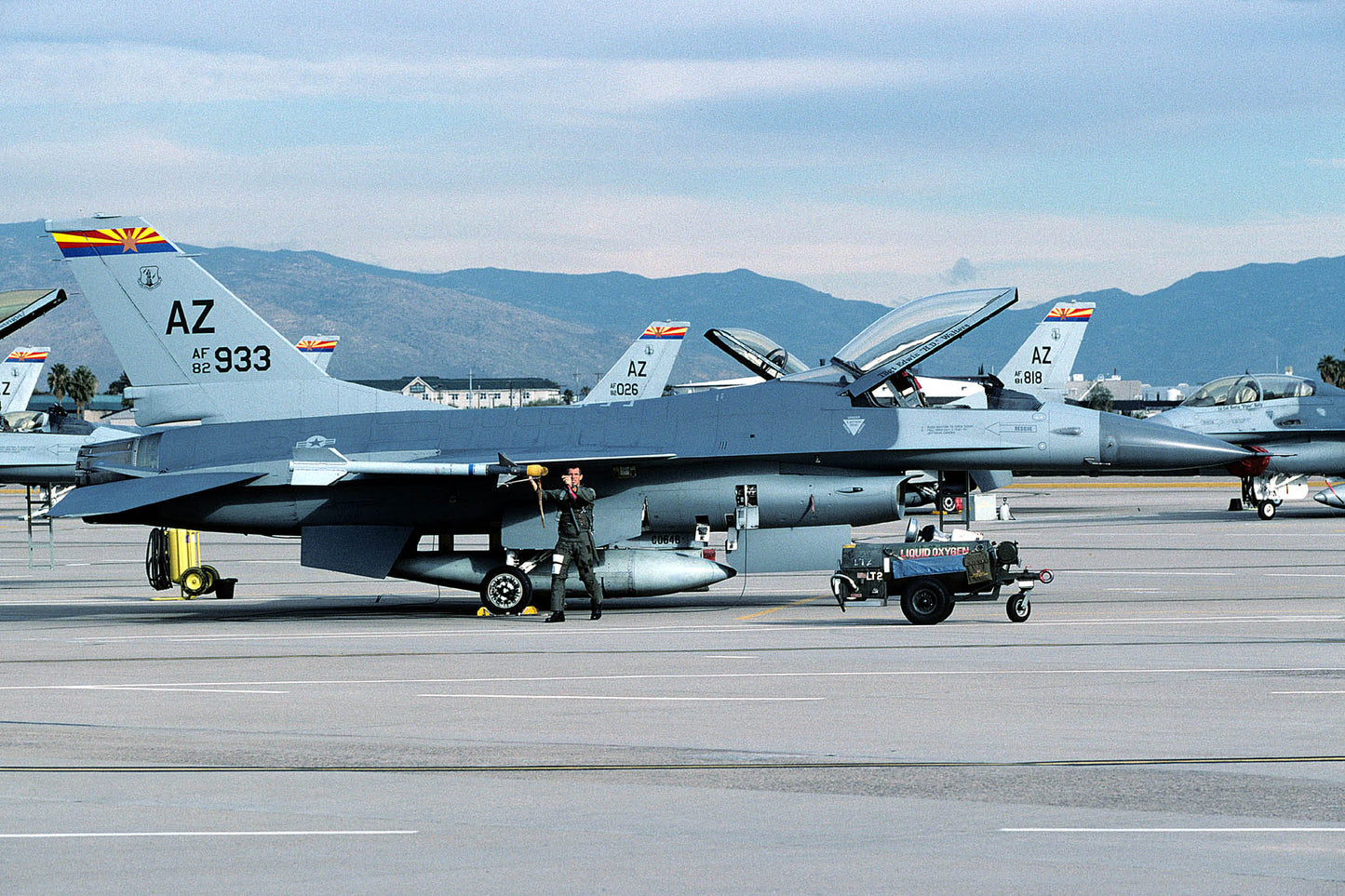 CSL06098 F-16A FIGHTING FALCON 82-0933/AZ