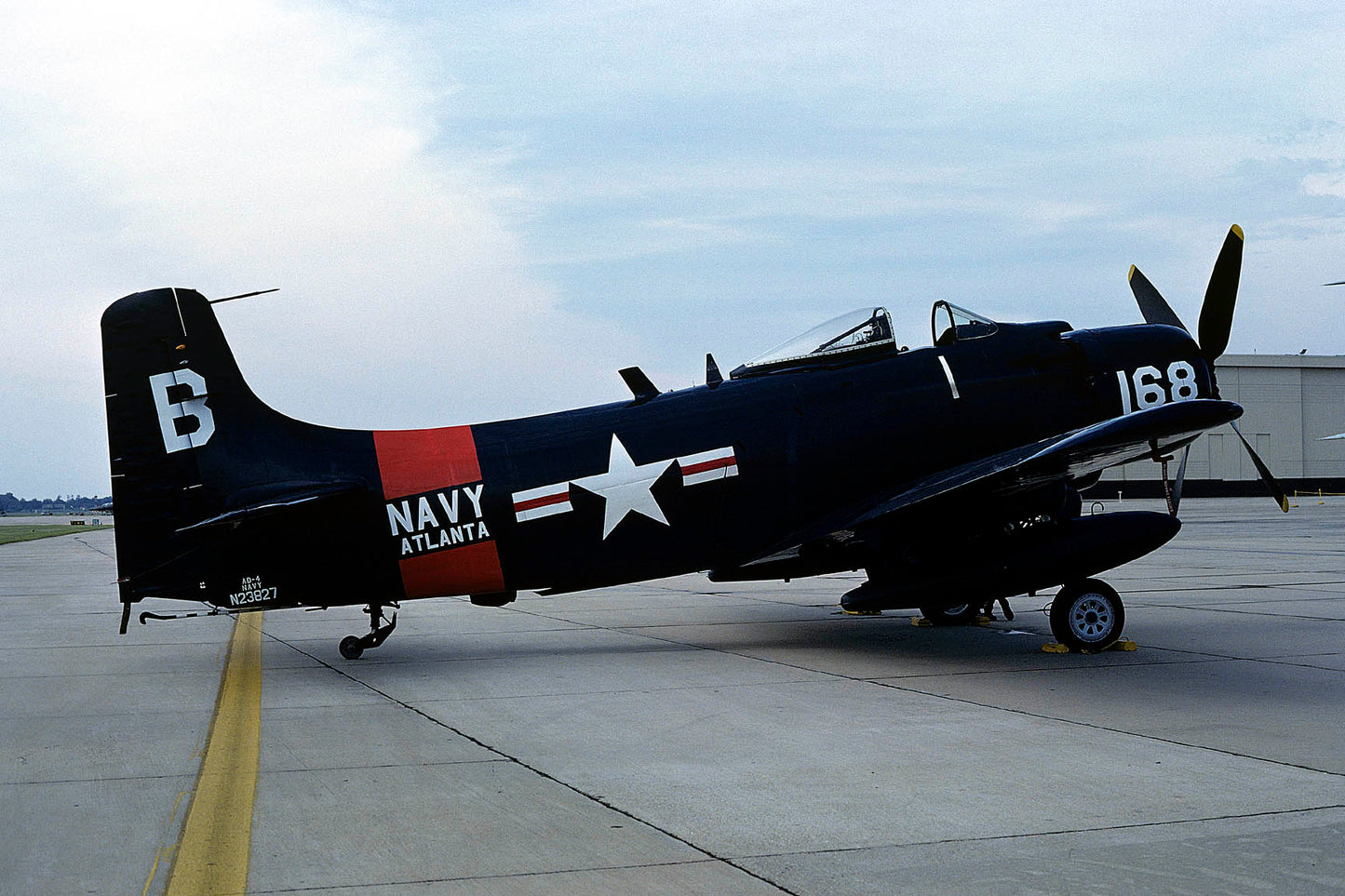 CSL07309 AD-4 SKYRAIDER N23827/B168 Warbird