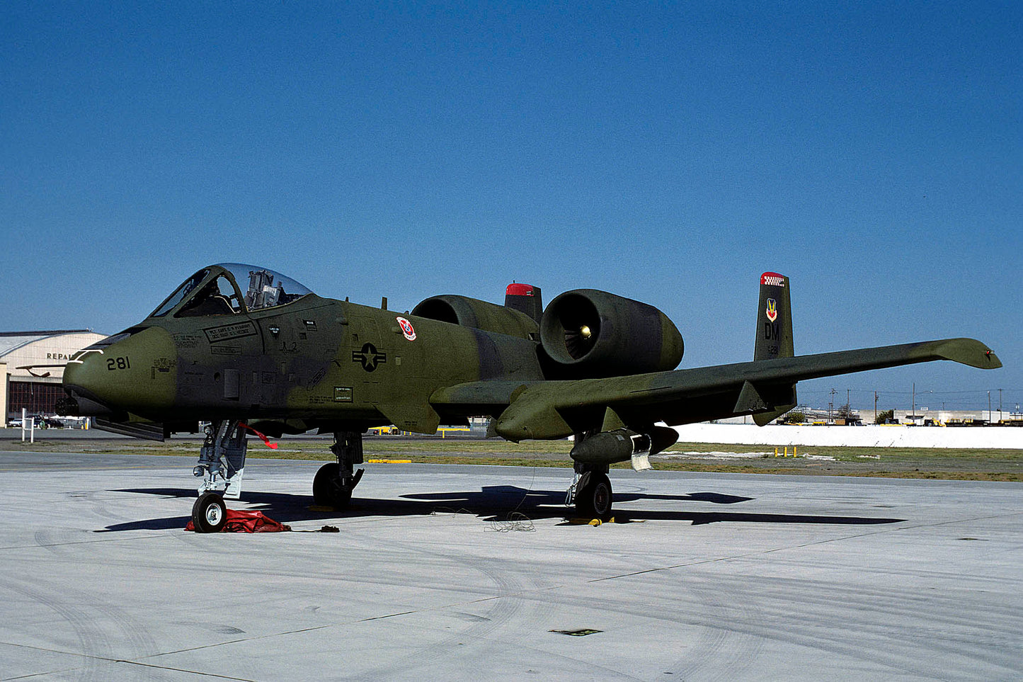 CSL07312 A-10A THUNDERBOLT II 75-0281/DM