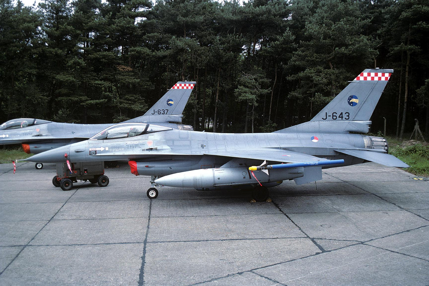 CSL07381 F-16A FIGHTING FALCON J-643