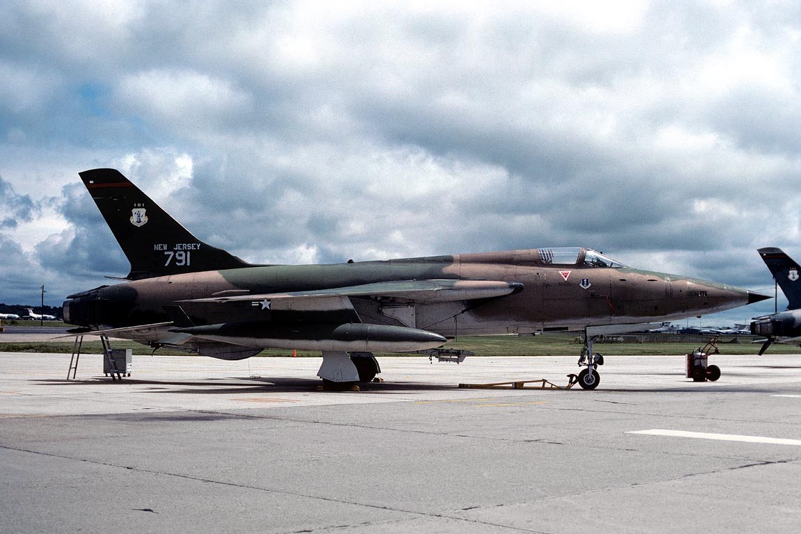 CSL07554 F-105B THUNDERCHIEF 57-5791