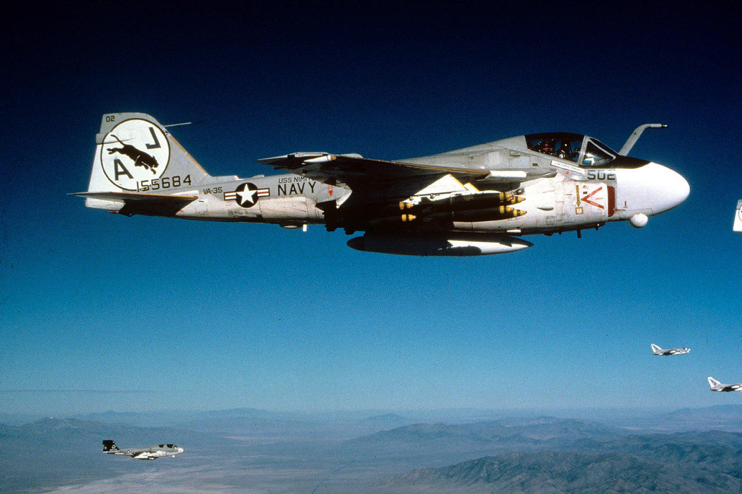 CSL07601 A-6E INTRUDER 155684/AJ502 - Dupe slide