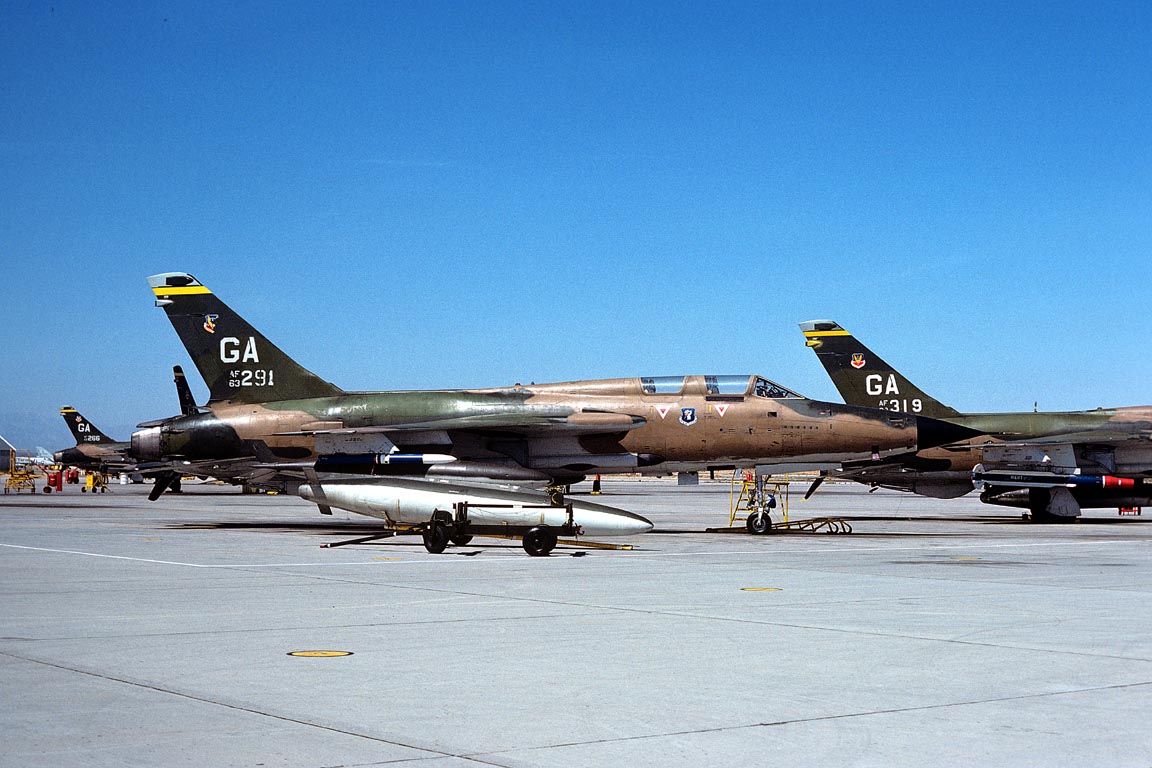 CSL08553 F-105G THUNDERCHIEF 63-8291/GA
