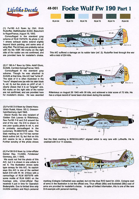 LIF048-0001 FOCKE WULF Fw190 - Part 1