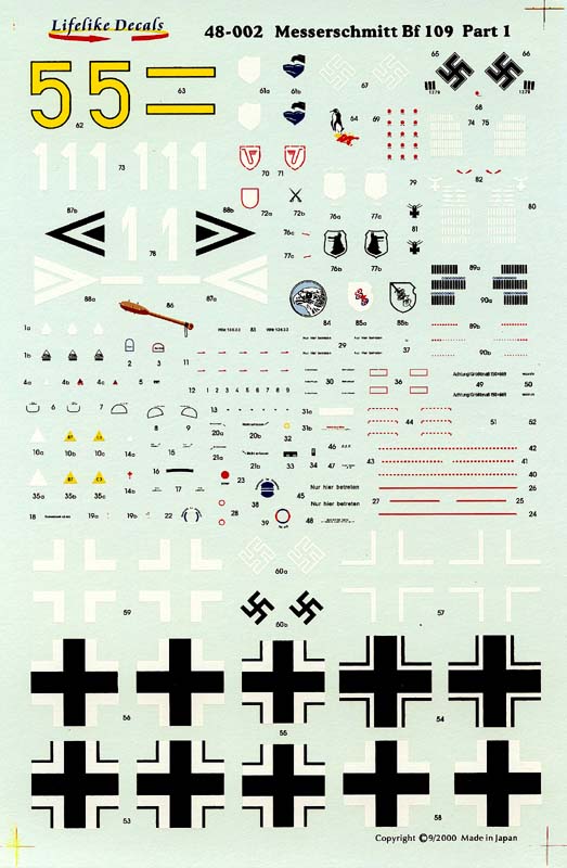 LIF048-0002 MESSERSCHMITT ME 109 - Part 1