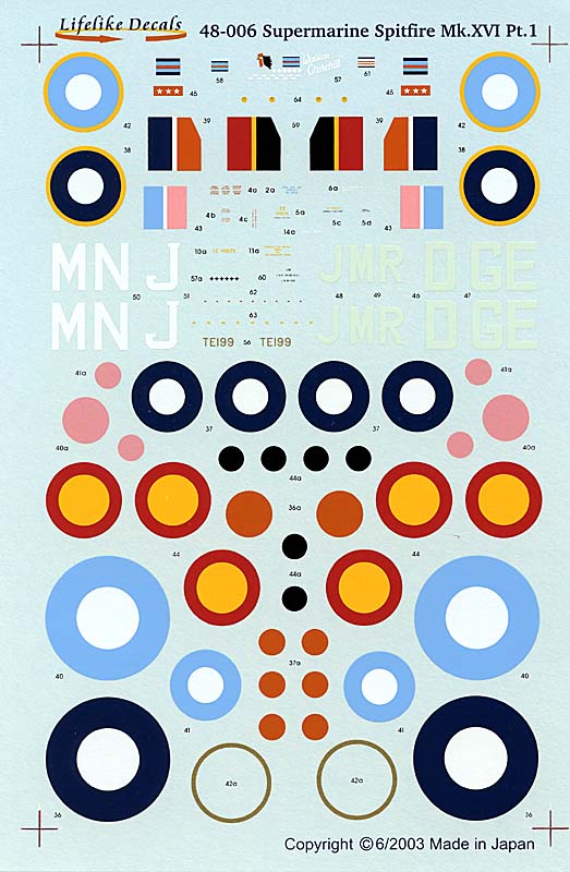 LIF048-0006 SUPERMARINE SPITFIRE Mk.XVIe - Part 1