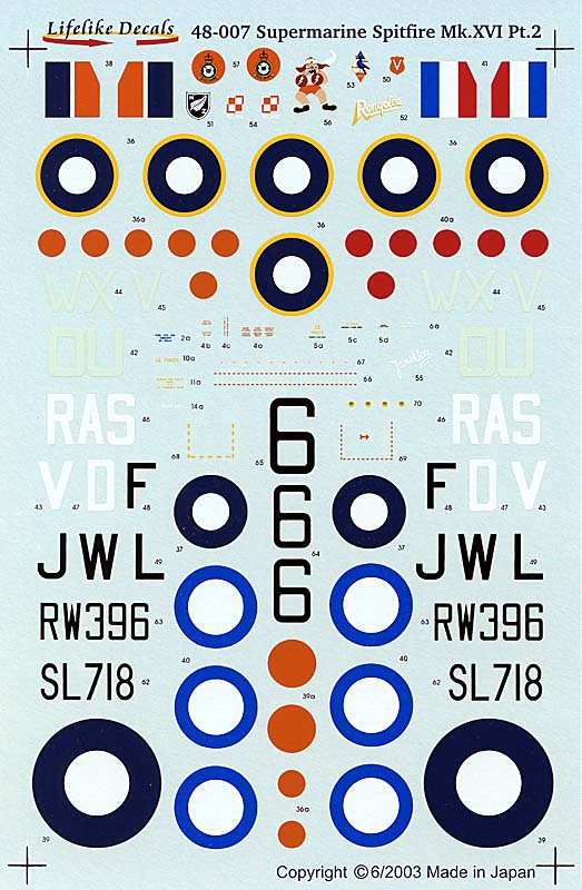 LIF048-0007 SUPERMARINE SPITFIRE Mk.XVIe - Part 2