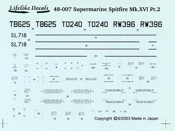 LIF048-0007 SUPERMARINE SPITFIRE Mk.XVIe - Part 2