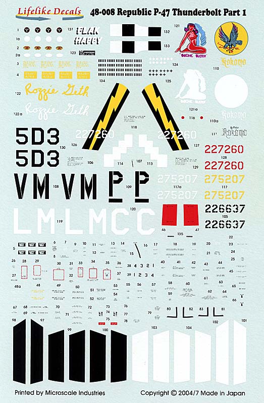 LIF048-0008 P-47D THUNDERBOLT - Part 1