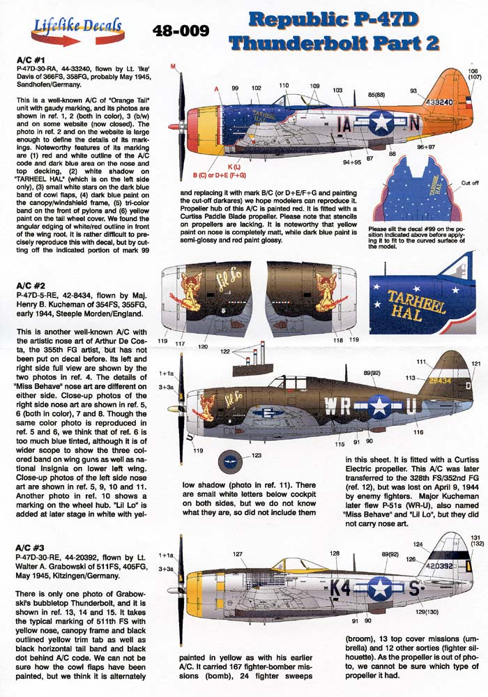 LIF048-0009 P-47D THUNDERBOLT - Part 2