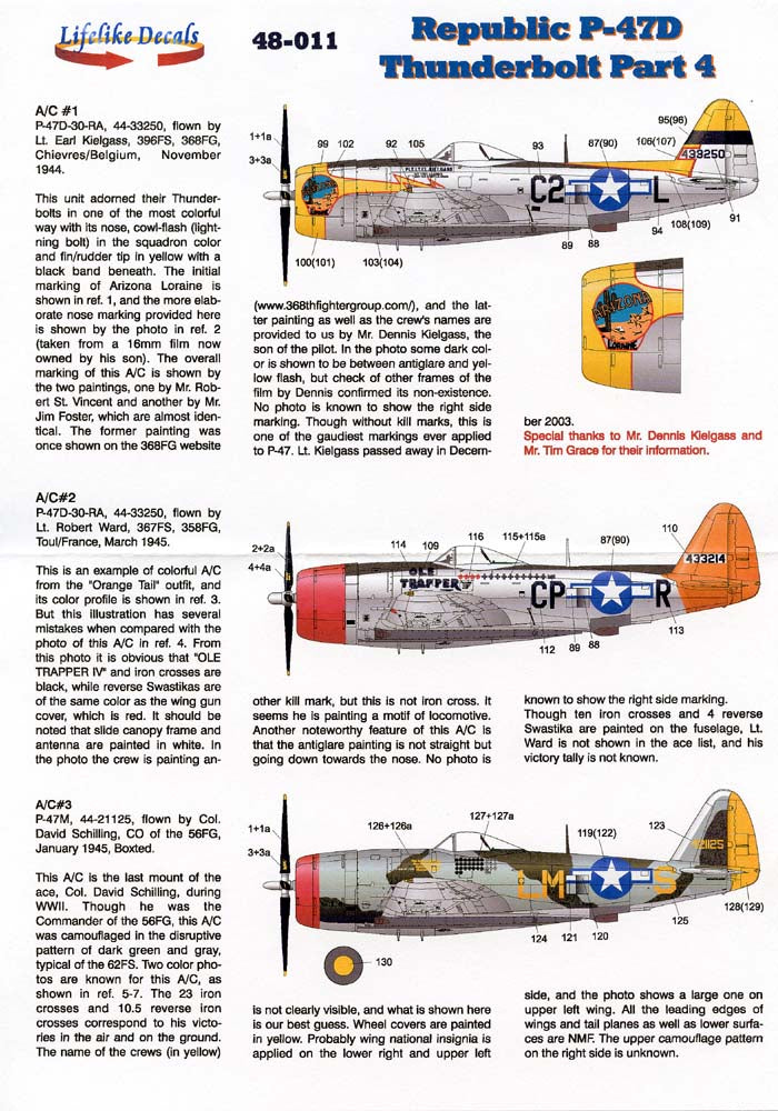 LIF048-0011 P-47D THUNDERBOLT - Part 4