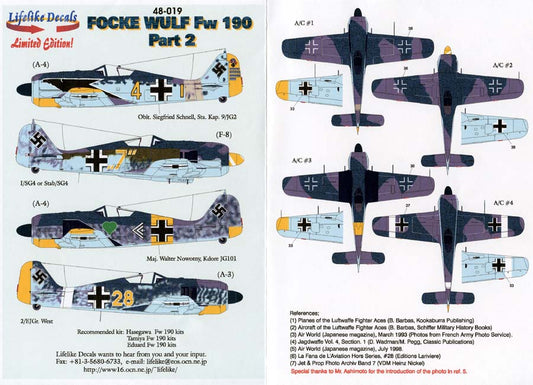 LIF048-0019 FOCKE WULF Fw 190 - Part 2
