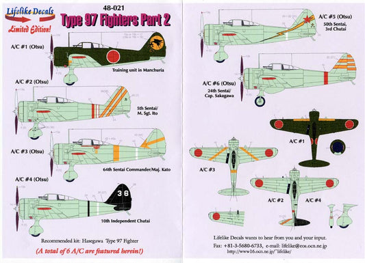 LIF048-0021 Ki-27 TYPE 97 FIGHTERS - Part 2