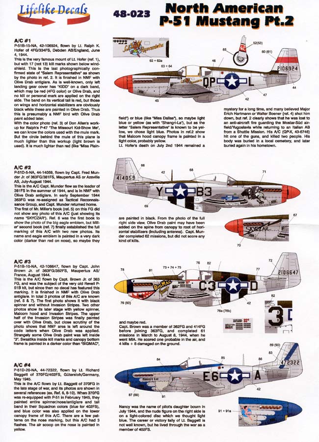 LIF048-0023 P-51 MUSTANG - Part 2