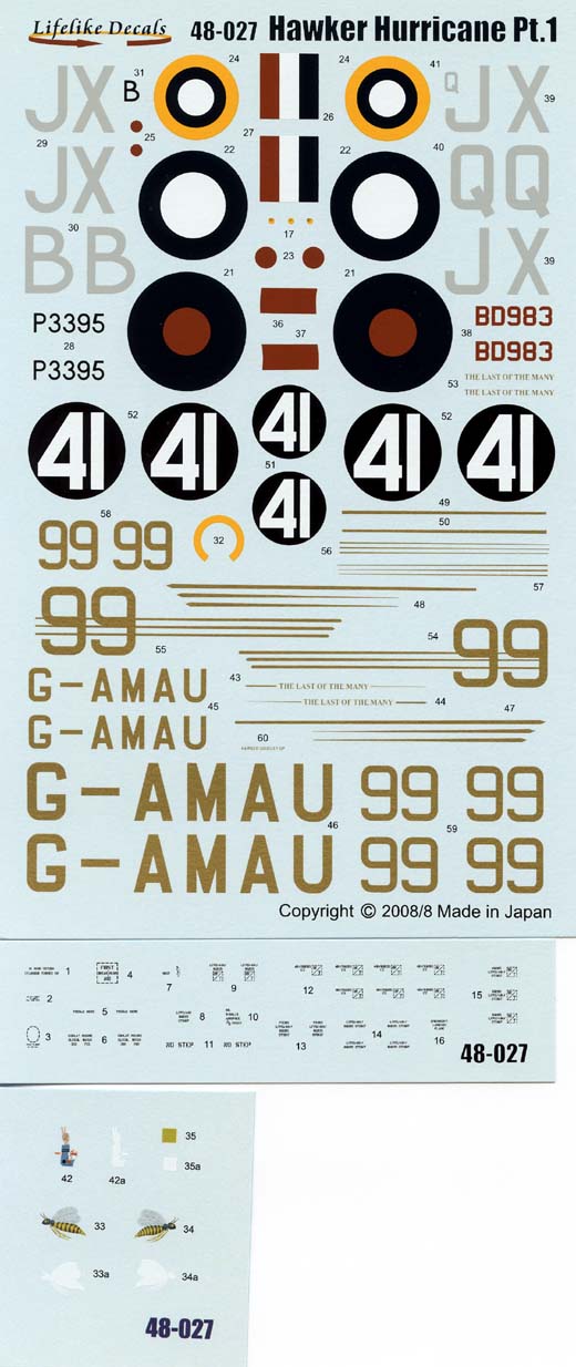 LIF048-0027 HAWKER HURRICANE - Part 1